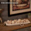 Bol en bois pour décoration de table basse, blanc rustique-138534056-138534055