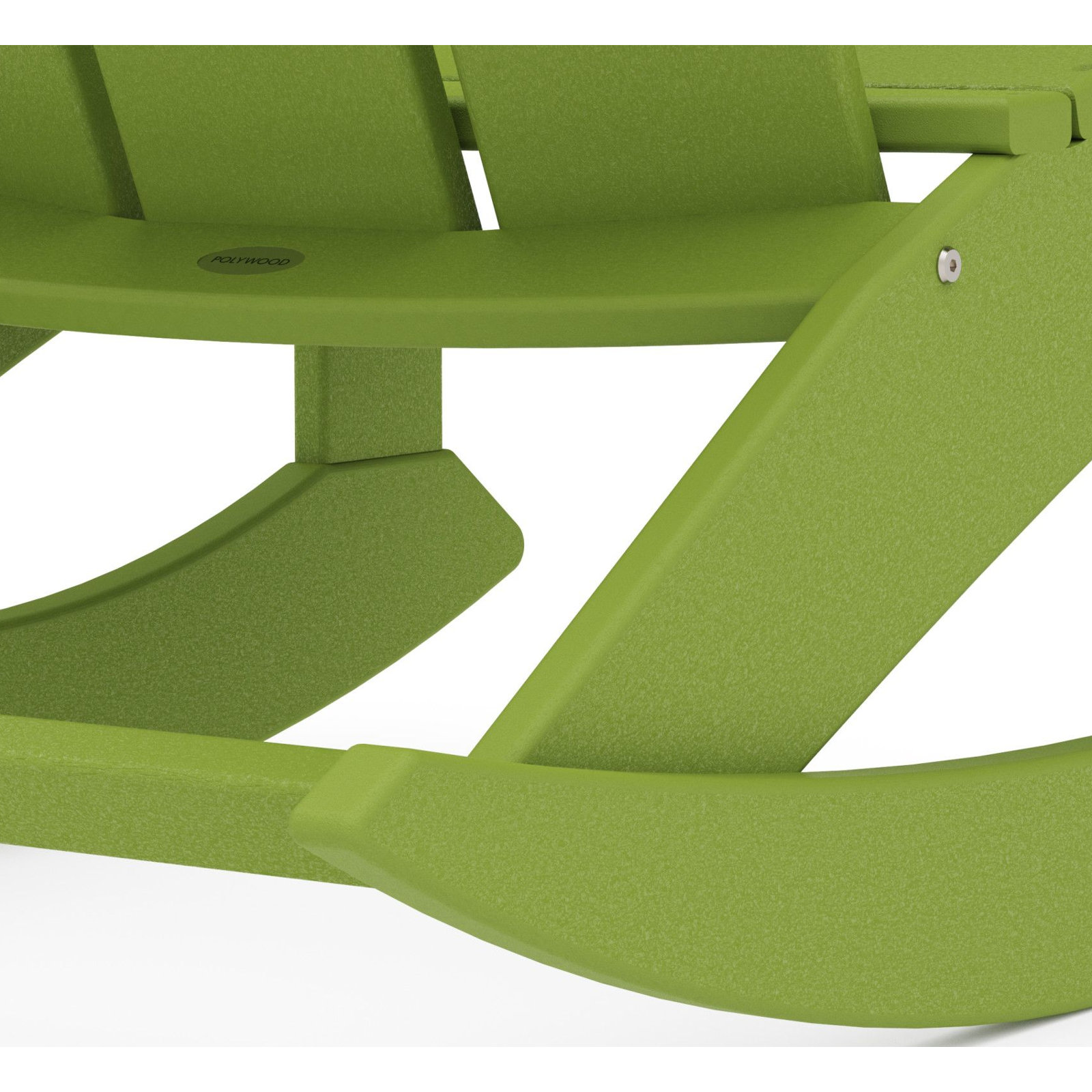 Modern Adirondack Rocker, Lime