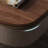 Modern walnut solid wood coffee table-103446945