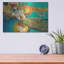 Art mural en métal luxueux «Rejoice» par David Galchutt-102866205
