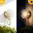 1 - Light 5.7''W Dimmable Metal Brass ETL Wall Sconces with Petal-shaped Glass-1625527064
