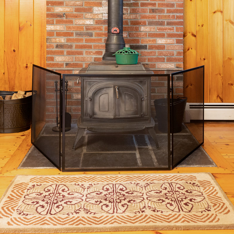 Alarni Iron Fireplace Screen