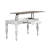 Colchester Adjustable Lift-Top Writing Desk