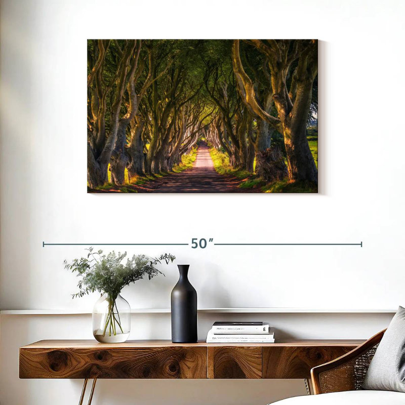 Alvord Tree Tunnel, 24" H x 36" W