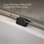 Levity Plus Less Sliding Bath Door, 61-9/16 In. H X 56-5/8 - 59-5/8 In. W, With 3/8 In.-Thick Crystal Clear Glass-74555795