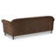 Canapé Dione brun foncé imitation mohair-130495239