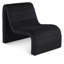 Chaise d'appoint 26,5 po en velours capitonné-88357478