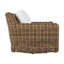 Montauk Swivel Lounge Chair In Rollo Fabric With No Welt-844135984
