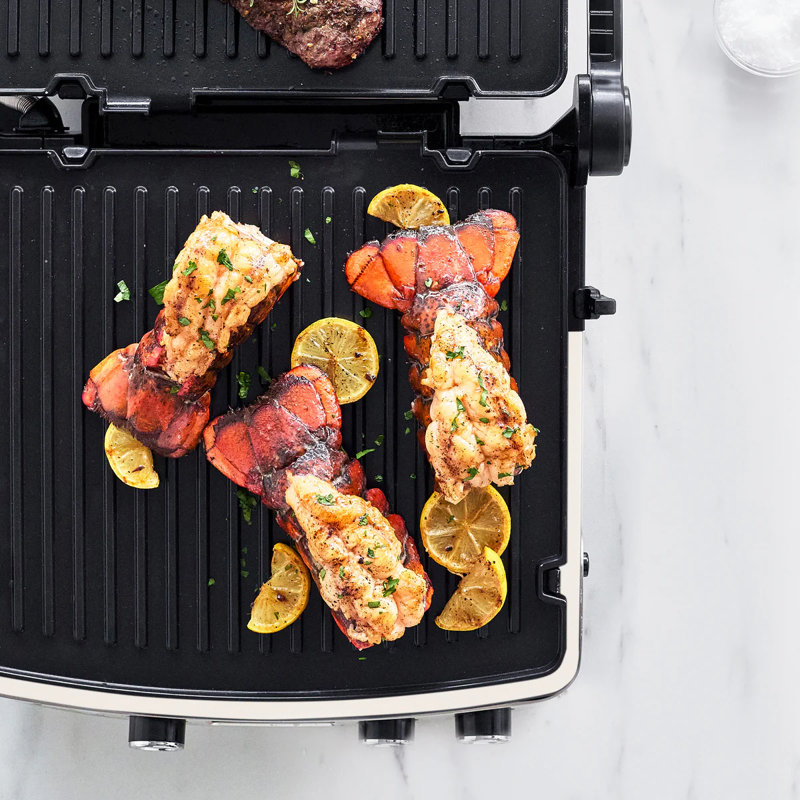 GreenPan Elite Multi Grill, Griddle, & Waffle Maker, Cloud Cream