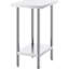 Table de travail à 3 niveaux à hauteur réglable en acier inoxydable 24 x 18 34 po