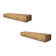 Rayne Poplar Floating Shelves