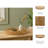 Round Decorative Bamboo Accent Tray for Coffee Table Decor - Cute Home Decor Tray for Ottoman, Kitchen, Entryway, or Trinket - Set of 2", 30", 24"-140333245
