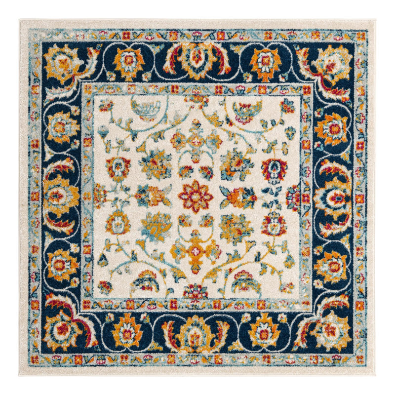 Arenas Oriental Indoor Rug, Square 6'