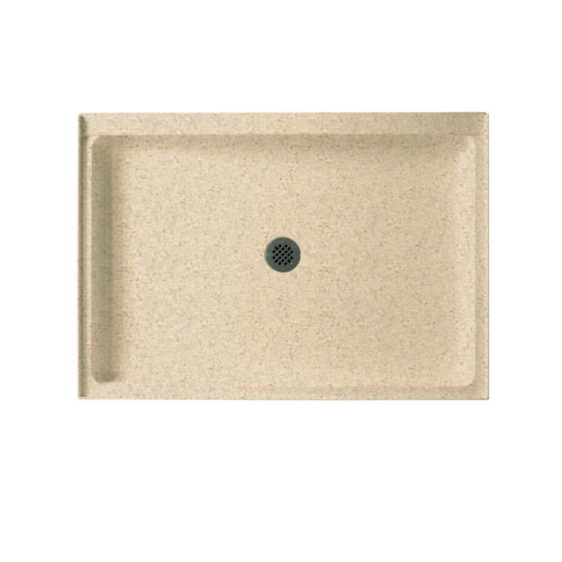 48'' W 34'' D Rectangular Single Shower Base, Bermuda Sand