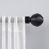 Grijalva Adjustable 1" Single Curtain Rod