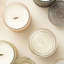 Bougie en pot alimentaire