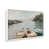 Opaque White Floater Framed