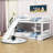Twin Over Twin Wooden Standard Bunk Bed with Slide-324715820