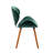 Beeman 18.9'' H Velvet Upholstered Beech Side Chair-1511519764