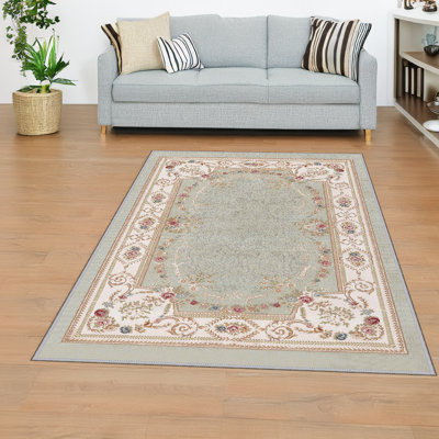 Tapis rectangulaire Aylisha