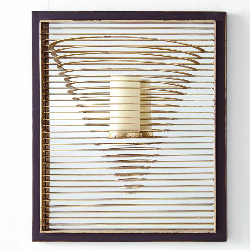 Pyramid Candle Sconce