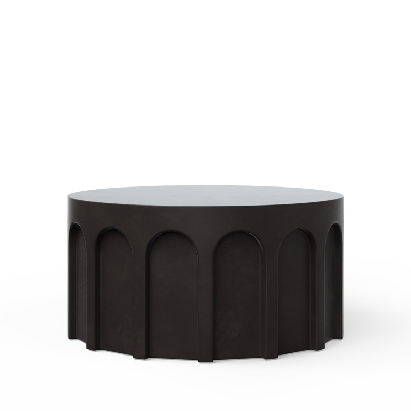 Table basse Mikah, Brun lave
