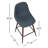 Moorcroft Upholstered Counter Stool with Metal Frame-1431128904-1422704585-1431128919