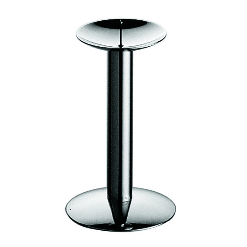 Bougeoir de table en métal Giotto, 5 po H x 2,76 po L x 2,76 po P, 1 chandelier