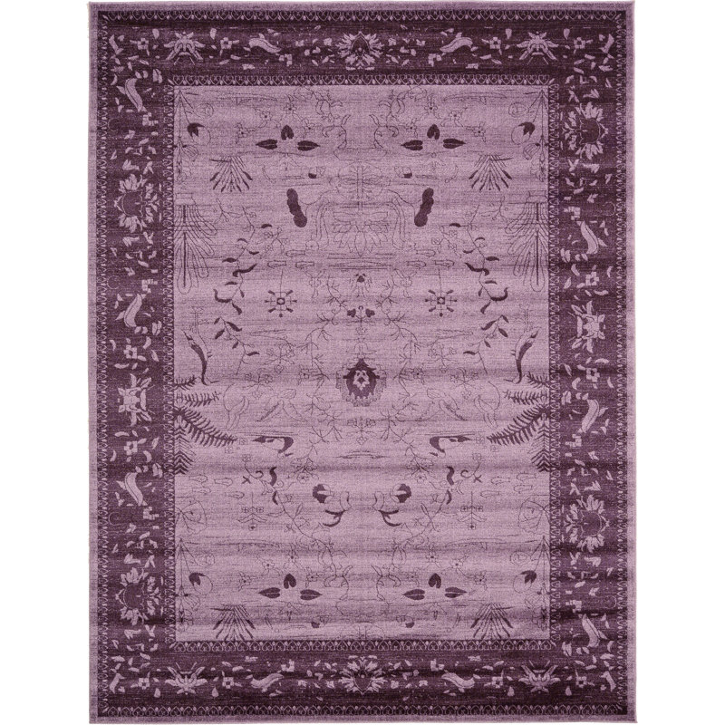 Godina Floral Indoor Rug, Rectangle 9' x 12'