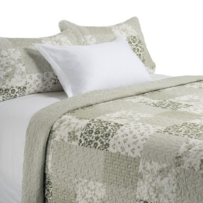 Ensemble de courtepointe Matcha