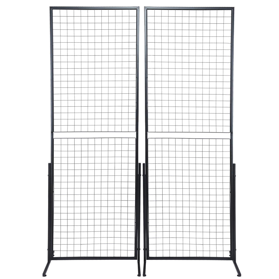 Naysa 24.29'' W Steel Shelving & Racks (Set of 2) Rebrilliant