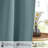 Blackout Curtain for French Door, Rod Pocket Thermal Insulated Drapes Privacy Window Panel for Living Room/Doorways/Classroom, 1 Panel-1542437726-1542437737