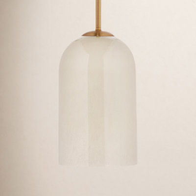 Brianna Single Light Glass Dimmable Pendant