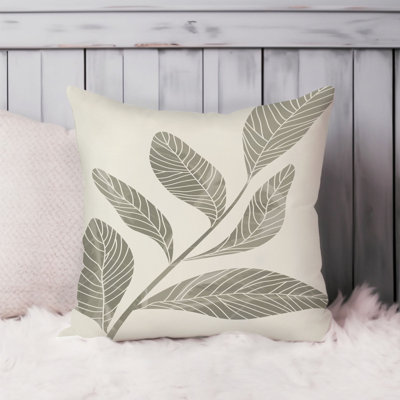 Botanical Sage Green Leaves II Leaves Leaf Bohemian