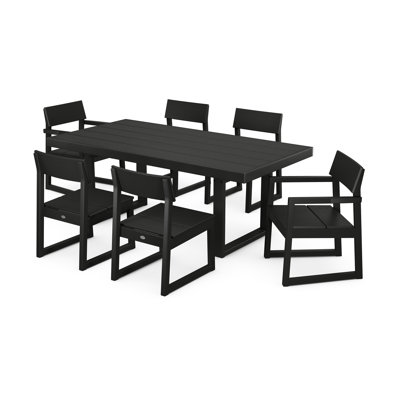 Edge Rectangular 6-Person 78'' Long Dining Set