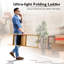 Iola 2 - Step Manufactured Wood Lightweight Folding Step Ladder