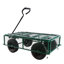 (Chariot de chariot à roues solide vert)-123865954
