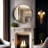 Zacariah Metal Round Mirror