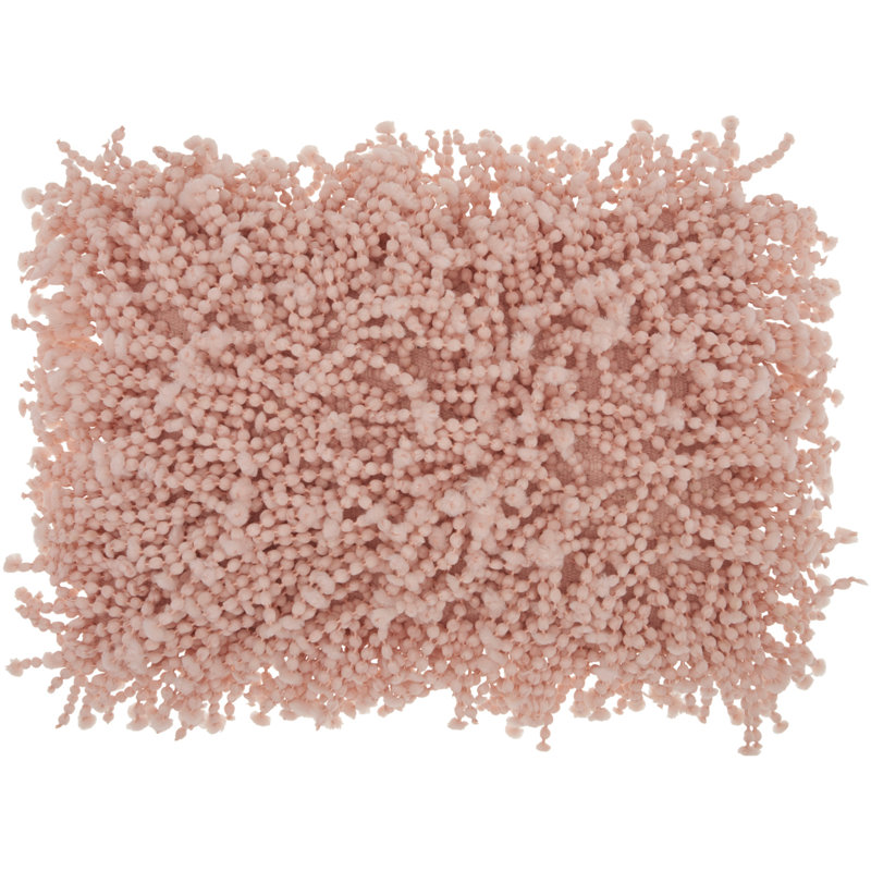 Dwyn Lumbar Pillow, Rose