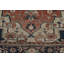 Tapis traditionnel à teinture végétale pré-1900 9 x 13