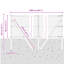 Vidaxl Hexagon Fence Steel-114622015-114622021