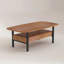 Meuble télé et table basse style Mid-Century moderne (ensemble de 2)