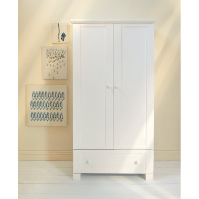 Montreal 2 Door Wood Wardrobe