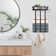 Towel Racks Wall Mounted For Rolled Towels, Single 3 Bar Towel Storage For Bathroom   