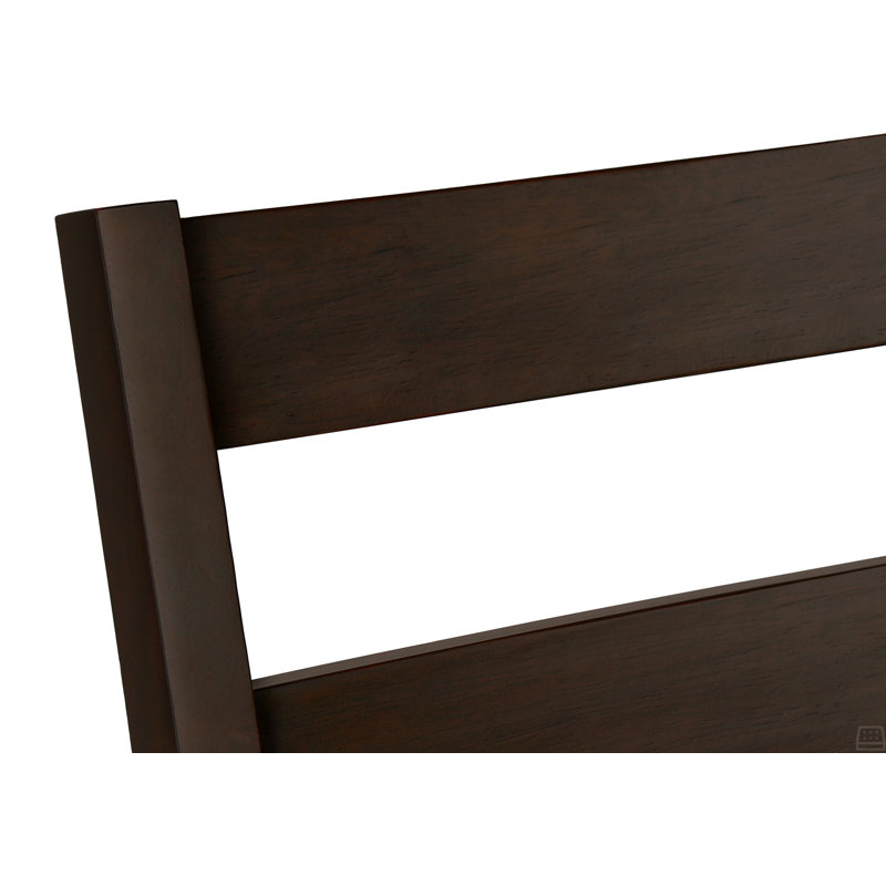 Chaise de salle à manger, ensemble de 2, 37 po de hauteur, cuisine, salle à manger