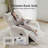 Upholstered Power Recliner Chair With Swivel and Glider-1608648225