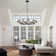 12 - Light LED Dimmable Wagon Wheel Large Staircase Chandelier