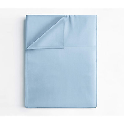 Drap plat doux - Drap de dessus rafraîchissant, respirant et infroissable