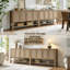 Buffet polyvalent avec 4 portes et 1 tablette ouverte Pomodoro Boho-1768686849