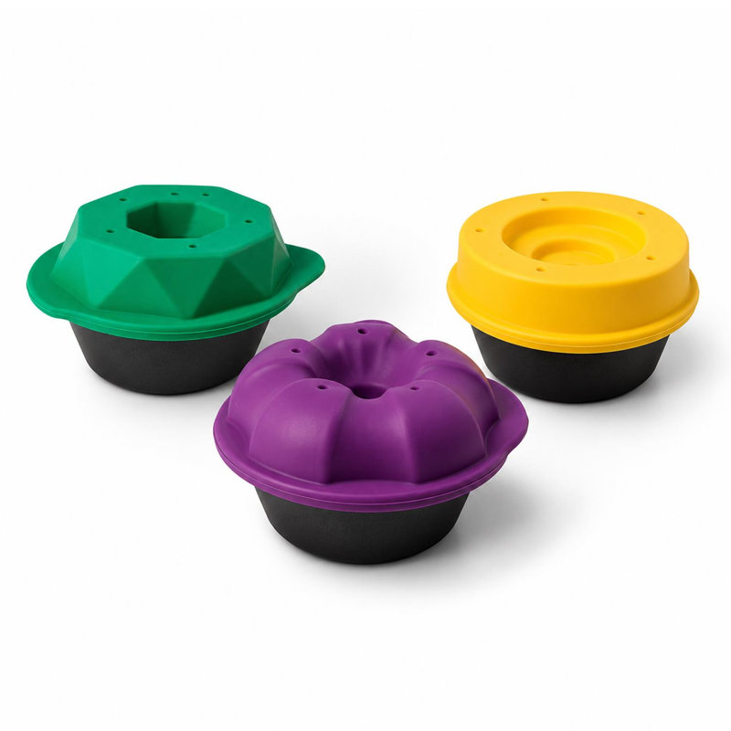 Aquarius Silicone Mould with Lid